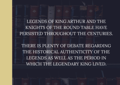 Historical Authenticity Of King Arthur Jorge J Perez Miami 2