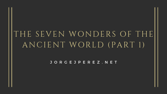 Seven Wonders 1 Jorge J Perez